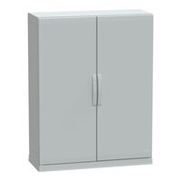 Thalassa, Floor standing polyester enclosure, Thalassa PLA, plain door, open bottom, 1250x1000x420mm, IP54, IK10