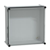 Thalassa, PLS box, polyester rear, transparent PC cover IP66 36x36x18cm