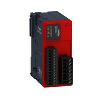Modicon TM3, Safety module, 1 Function, Cat 4 PL e/SIL CL3 (screw) 24 VDC