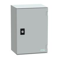 Thalassa, Wall mounted ABS + PC enclosure, Thalassa PLM, plain door, 310x215x160mm, IP66, IK10, RAL 7035