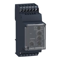 Harmony Control Relays, Modular 1 phase current Control Relay, 5 A, 2 CO, 0.15…15 A , 24…240 V AC/DC