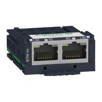 Harmony XB5R, Modbus TCP communication module for ZBRN1, 2 Ethernet RJ45 connectors