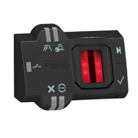 Harmony XB5S, Biometric Switch, bistable, plastic, 22mm, connection by 2m cable, 24V AC DC