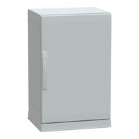 Thalassa, Floor standing polyester enclosure, Thalassa PLA, plain door, open bottom, 750x500x420mm, IP54, IK10