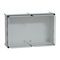 Thalassa, PLS box, polyester rear, transparent PC cover IP66 36x54x23cm