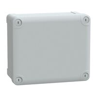 Thalassa, ABS box, IP66 IK07 RAL7035 Int.H175W150D80 Ext.H193W164D87 Opaque cover H20