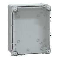 Thalassa, ABS box, IP66 IK07 RAL7035 Int.H275W225D80 Ext.H291W241D88 Transparent cover H40
