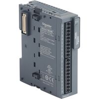 Modicon TM3, Input/output analog module, 4 inputs, 2 output (screw) 24 VDC
