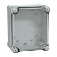 Thalassa, PC box, IP66 IK08 RAL7035 Int.H175W150D100 Ext.H193W164D105 Transp.cover H40