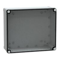 Thalassa, ABS box, IP66 IK07 RAL7035 Int.H325W275D120 Ext.H341W291D128 Transp.cover H20