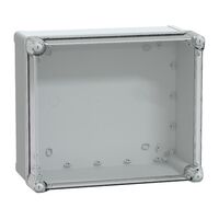 Thalassa, ABS box, IP66 IK07 RAL7035 Int.H325W275D160 Ext.H341W291D168 Transp.cover H60