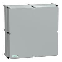 Thalassa, PLS box, polyester rear, opaque PC cover IP66 54x54x23cm