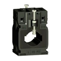 PowerLogic, Current transformer tropicalised, DIN mount 250 5 cables d. 27 - bars 10x32 15x25