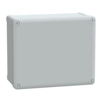 Thalassa, ABS box, IP66 IK07 RAL7035 Int.H275W225D120 Ext.H291W241D128 Opaque cover H20