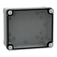 Thalassa, ABS box, IP66 IK07 RAL7035 Int.H175W150D80 Ext.H193W164D87 Transp.cover H20
