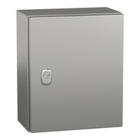 Spacial S3X, Wall mounted enclosure, stainless steel 304L, plain door, 300x250x150mm, IP66