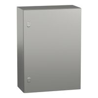 Spacial S3X, Wall mounted enclosure, stainless steel 316L, plain door, 700x500x250mm, IP66