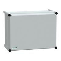 Thalassa, PLS box, polyester rear, opaque PC cover IP66 27x36x18cm
