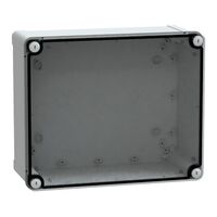Thalassa, ABS box, IP66 IK07 RAL7035 Int.H275W225D120 Ext.H291W241D128 Transp.cover H20