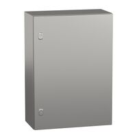 Spacial S3X, Wall mounted enclosure, stainless steel 304L, plain door, 700x500x250mm, IP66