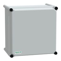 Thalassa, PLS box, polyester rear, opaque PC cover IP66 27x27x18cm