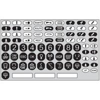 Harmony eXLhoist, standard, Kit of adhesive labels in colour for remote device and crane equipment