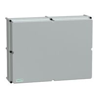 Thalassa, PLS box, polyester rear, opaque PC cover IP66 54x72x23cm