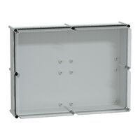 Thalassa, PLS box, polyester rear, transparent PC cover IP66 54x72x23cm
