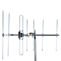Digitek LTE Series 7 Element Metropolitan Premium YAGI VHF Antenna with Vertical Standoff Bracket - 01DV307LW