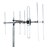Digitek LTE Series 7 Element Metropolitan Premium YAGI VHF Antenna with Vertical Standoff Bracket - 01DV307LW