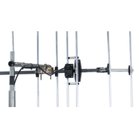 Digitek LTE Series 7 Element Metropolitan Premium YAGI VHF Antenna with Vertical Standoff Bracket - 01DV307LW