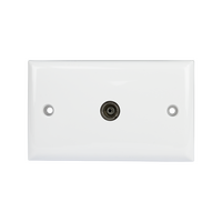 Digitek Wall Plate F Type Female to Pal Female - 05APFP