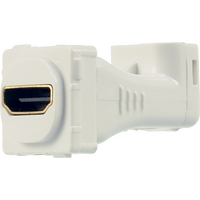 Digitek HDMI Female to HDMI Female Right Angle 4K@60Hz Insert - White - 05BC6RV2