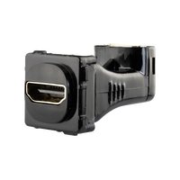 Digitek HDMI Female to HDMI Female Right Angle Insert - Black - 05BC6RBK