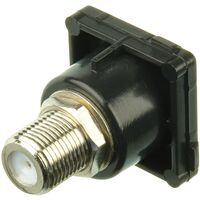 Digitek F Type Female to Pal Female Insert - Black - 05BCFPSBK