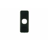 Digitek 1 Gang Architrave Wallplate - Black - 05DAWP01BK