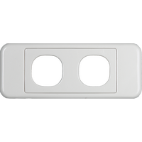Digitek 2 Gang Architrave Wallplate - 05DAWP02