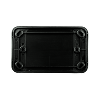 Digitek Blank Wallplate - Black - 05DWP00BK