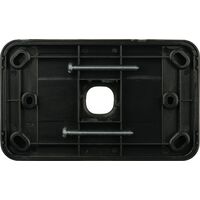 Digitek 1 Gang Wallplate (No Mech) - Black - 05DWP01BK
