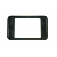 Digitek 2 Gang Wallplate (No Mech) - Black - 05DWP02BK