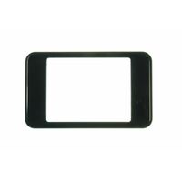 Digitek 4 Gang Wallplate (No Mech) - Black - 05DWP04BK