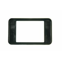 Digitek 6 Gang Wallplate (No Mech) - Black - 05DWP06BK