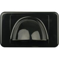 Digitek Media Style Wallplate (Bullnose) - Black - 05DWPMBK