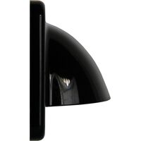 Digitek Media Style Wallplate (Bullnose) - Black - 05DWPMBK