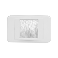 Media Wall Plate with Detachable Front Panel - 05DWPMD