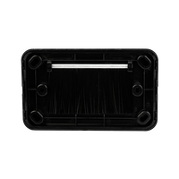 Digitek Media Style Wall Plate (Slim Bullnose) - Black - 05DWPMSBK