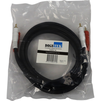 Digitek 1.8M RCA Male to RCA Male Audio Lead - 06BA18