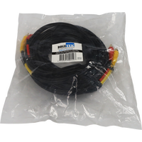 Digitek 10M 3x RCA Male to 3x RCA AV Lead - Coaxial Video - 06BAVL03CV10