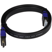 Hills Antenna FLAT 4K 60Hz 18 Gbps HDMI Lead - 1M - 06HDF1