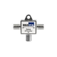 Digitek Indoor Diplexer F Type VHF/UHF - 07CUVSJ